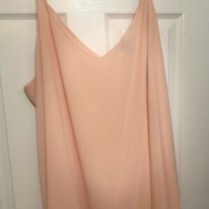 NWOT- Torrid Soft Peach Sleeveless Tank Top. Size 5x
